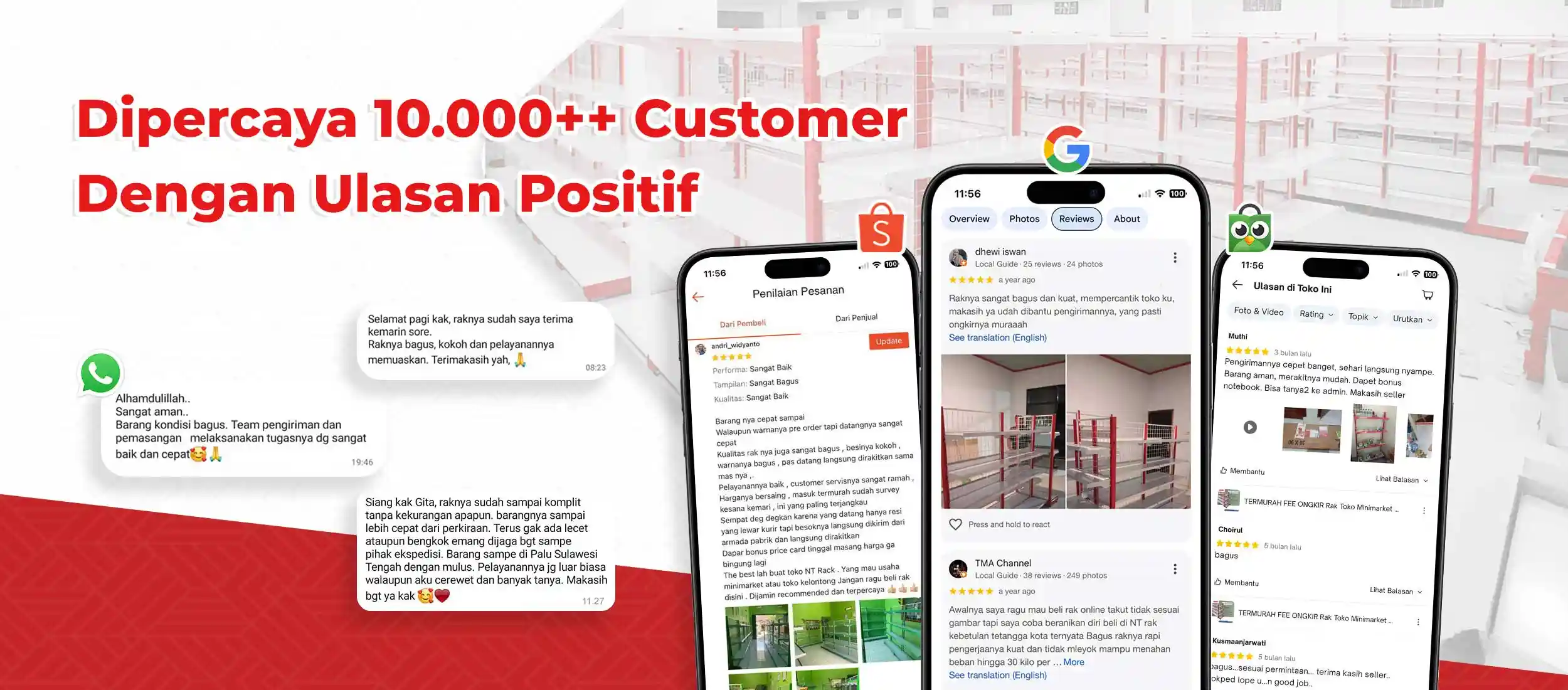 Testimoni rak minimarket