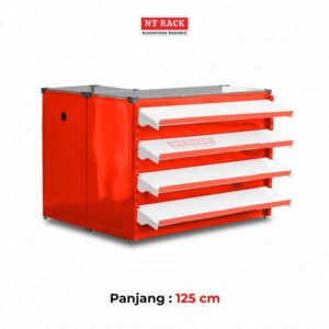 Meja Kasir Minimarket Polos Standard